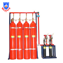 High pressure CO2 gas extinguishing system